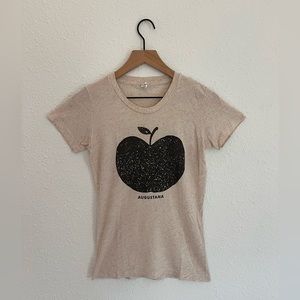 Augustana Band Concert T-shirt | Heather Cream with Black Graphic | Medium